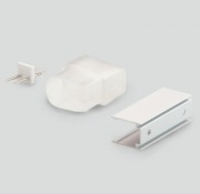  7816 - fixing base for 7810 type LED light tubes (STOCK CLEARING SALE WHILE STOCK LASTS)