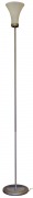  FORMA 70360/77 floor lamp with white glass lamp shade and matt chrome base for 1x70W / E27 (STOCK CLEARING SALE WHILE STOCK LASTS)