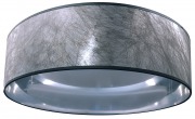  BELA 8076 50x15-4000/silver smoke, 32W LED ceiling lamp with lampshade, 4000K, 2800lm