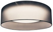  BELA 8076 50x15-4000/grey transparent, 32W LED ceiling lamp with lampshade, 4000K, 2800lm