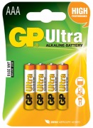  GP 24AU LR3 (4db bliszterben) mikro elem 1,5V AAA ULTRA (B1911)