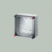  MI 70200 empty box with transparent lid, 300x300x170mm