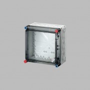  MI 70220 empty box with not transparent hinged lid, 300x300x182mm