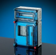  MI 72213/M fogyaszt�sm�r�-szekr�ny, 1F m�r� csapfed�llel+kismegszak�t�s doboz (K�SZLET EREJ�IG)