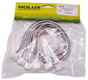  184/D-FR (6db bliszterben) leng� G10q k�rf�nycs� foglalat, 30 cm vezet�kkel