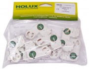  255/C (10db bliszterben) G13-as, bepattinthat�, gy�jt�s f�nycs� foglalat (KIFUT� TERM�K, A K�SZLET EREJ�IG)