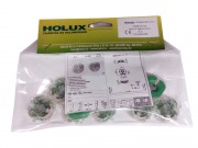  3345/FAU-9,5-TR (10db bliszterben) f�nycs� foglalat, G13, h�toldalon bepattinthat�, fix