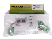  3345/MAU-9,5-TR (10db bliszterben) f�nycs� foglalat, G13, h�toldalon bepattinthat�, rug�s