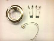  COLOR �lmennyezeti l�mpatest, r�z, �tm. 79mm x 30mm, kiv. 65mm, fix, 1x max 20W/ GU5,3 f�nyforr�shoz (KIFUT� TERM�K, A K�SZLET EREJ�IG)