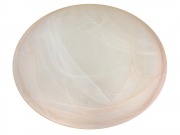  Ufo D40 ceiling alabaster glass lampshade, Murano, tobacco (STOCK CLEARING SALE WHILE STOCK LASTS)