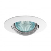  LUTO CTX-DT02B-W  recessed luminaire, tiltable, white, for 1x50W / GU5.3 light source