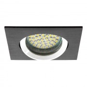  GWEN CT-DTL50-B recessed luminaire, tiltable, black, for 1x50W / GU5.3 light source