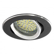  GWEN CT-DTO50-B recessed luminaire, tiltable, black, for 1x50W / GU5.3 light source