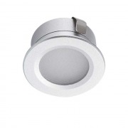 IMBER LED �lm. lpt. 1W (40lm), ez�st, 4000K, 12V, IP65