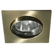  NAVI CTX-DT10-AB recessed luminaire, tiltable, antique copper, for 1x50W / GU5.3 light source