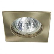  NAVI CTX-DS10-AB- recessed luminaire, fixed, antique copper, for 1x50W/12V/GU5.3 (12V) dichroic mirror halogen lamp