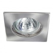  NAVI CTX-DS10-SN- recessed luminaire, fixed, satin nickel, for 1x50W/12V/GU5.3 (12V) dichroic mirror halogen lamp