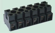  K2,5/B6 bakelite connector strip, 6P, 2.5mm2 (STOCK CLEARING SALE WHILE STOCK LASTS)