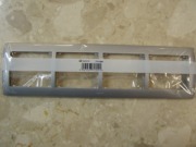  GALEA LIFE four-gang frame, horizontal, aluminium grey