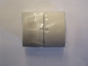  GALEA LIFE double rocker with indicator light, aluminium grey