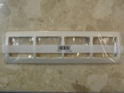  GALEA LIFE four-gang frame, horizontal, pearl white