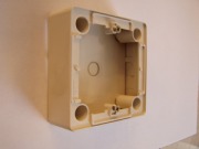  CARIVA recessed decorative box for switches, depth: 25mm, beige