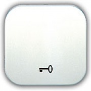  CLASSIC PB-1K rocker with key symbol, white