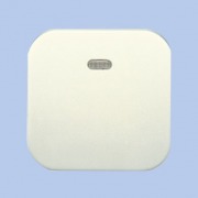  PB-3 rocker flapper with indicator glimm lamp, cream