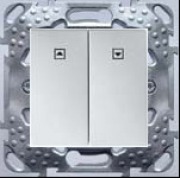  NOVA PDK 14-NR105 shutter push switch base with rocker, 10A, white (STOCK CLEARING SALE WHILE STOCK LASTS)