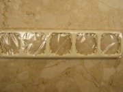  PK-5 five-gang frame, cream