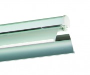  LINIA gyorsszerel�s� l�mpatestrendszer, 1x49W-os f�nycs�ves l�mpatest egys�g alum�niumb�l k�sz�lt extr�m keskenyen sug�rz� f�nyterel�vel, elektronikus el�t�ttel, 5 eresen el�vezet�kelt tart�s�nnel, f�nyforr�s n�lk�l