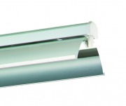  LINIA gyorsszerel�s� l�mpatestrendszer, 1x58W-os f�nycs�ves l�mpatest egys�g alum�niumb�l k�sz�lt extr�m keskenyen sug�rz� f�nyterel�vel, elektronikus el�t�ttel, 7 eresen el�vezet�kelt tart�s�nnel, f�nyforr�s n�lk�l