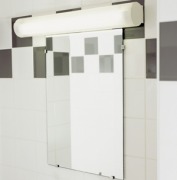  FLUOLUX bathroom wall lamp, 1236x87x94mm, white, with 1x36W / G13 light source, IP 44 (STOCK CLEARING SALE WHILE STOCK LASTS)