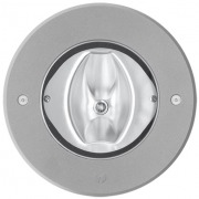  CRICKET 168+/A 21/96, recessed in-ground luminaire, asymmetric, for 20W / G8.5 MH lamp, aluminium, IP67