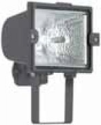  SPIDER 511 floodlighting luminaire, black, for 1x500W / R7s halogen light source, IP 65