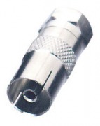  FF 17 F plug to coax socket adaptor