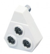  FSH 325 koax eloszt�, 1 dug�, 3 aljzat, h�romsz�g alak�