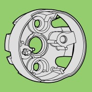  118/B (200db) lecsavarozhat� foglalat tart� 226/... 1226/... 3226/... foglalatokhoz