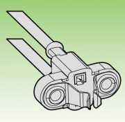  215 (200db) G4-es, lecsavarozhat�, kisfesz�lts�gq halog�n l�mpa foglalat 12cm vezet�kkel