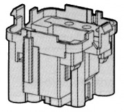  422/A-q2 (200db) G24q-2 h�tlapon lecsavarozhat� kompakf�nycs�-foglalat