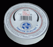  SZ20 PVC szigetel�szalag, 20mx19mm, sz�rke