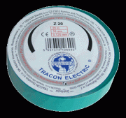  Z20 PVC insulating tape, 20mx19mm, green