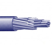  MTK 2x1 /H05VV-F/ PVC round stranded copper wire with PVC sleeving, black