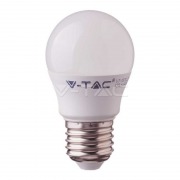  5,5W/230V g�mbl�mpa form�j� (G45) LED-l�mpa, 470lm, 3000K, 180 �, Samsung chip, E27 fej (174)