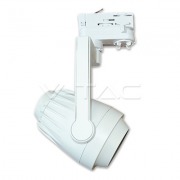  TRACK LIGHT s�nes l�mpatest, PAR 20 LED ff-hoz (E27), 3 f�zis� adapterrel, feh�r, (3554)