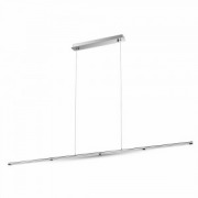  Chrome Finish LED pendant luminaire, 36W/2700lm, 120�, 4000K, 1820x55x800mm (3892)