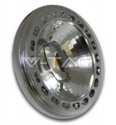   15W/12V LED l�mpa, AR111, hideg feh�r 6000K , G53 fejjel, (4061)