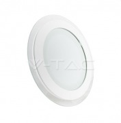  LED PANEL GLASS, 18W LED �lmennyezeti l�mpatest, 1260lm, melegfeh�r (3000K), (4760)