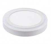  PANEL LED l�mpatest, 15W / 1500lm, 120�, semleges feh�r (4500K), kerek, 200x40 mm, (4894)