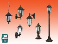 VELENCE outdoor luminaire set, black